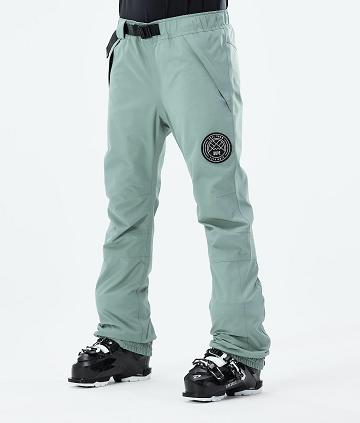 Green Women's Dope Blizzard W 2021 Ski Pants | AUOR3313