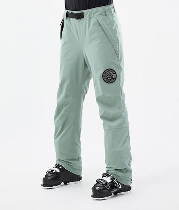 Green Women's Dope Blizzard W Faded Ski Pants | AURW3318