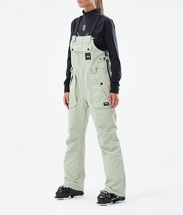 Green Women's Dope Notorious B.I.B W Ski Pants | AUGL3352