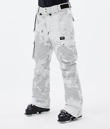 Grey / Camo Women's Dope Iconic W Ski Pants | AUAP3338