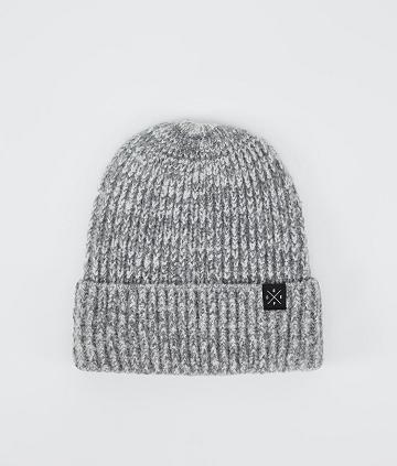 Grey Men's Dope Chunky Beanie | AUKI3162