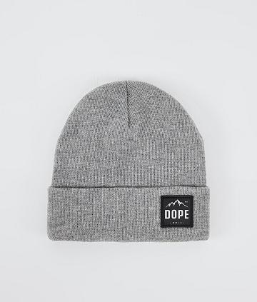 Grey Men's Dope Paradise Beanie | AUKI3188