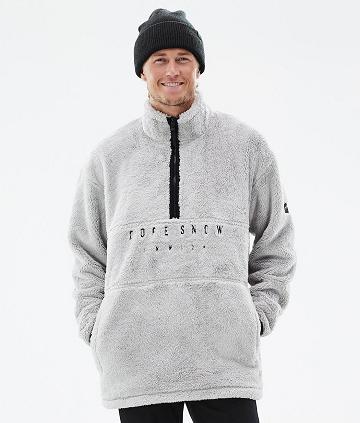 Grey Men's Dope Pile Fleece | AUSO3053