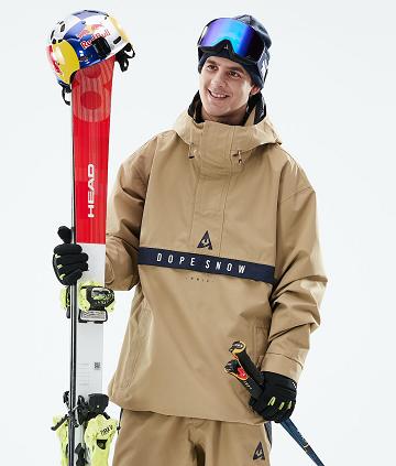 Khaki / Blue Men's Dope JT Legacy Ski Jackets | AUNB2924