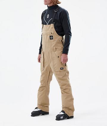 Khaki Men's Dope Notorious B.I.B Ski Pants | AUZG2663