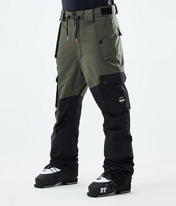 Olive / Green / Black Men's Dope Adept 2021 Ski Pants | AUPQ2602