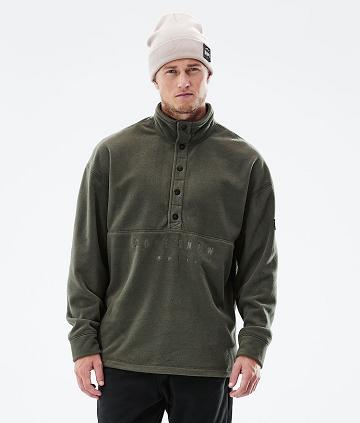 Olive / Green Men's Dope Comfy 2021 Fleece | AUIS3030