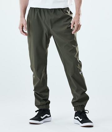 Olive / Green Men's Dope Drizzard Outdoor Pants | AUFM2669