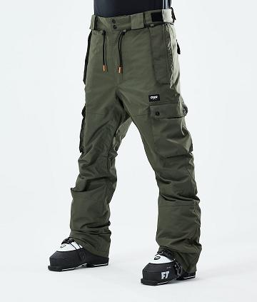 Olive / Green Men's Dope Iconic 2021 Ski Pants | AUUT2650