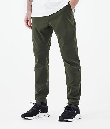 Olive / Green Men's Dope Rover Tech Outdoor Pants | AUCE2687