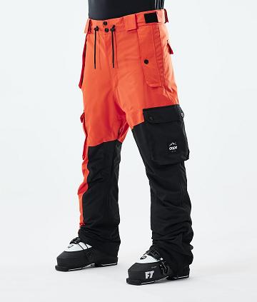 Orange / Black Men's Dope Adept 2021 Ski Pants | AUSO2600