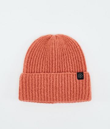 Orange Men's Dope Chunky Beanie | AUJJ3163