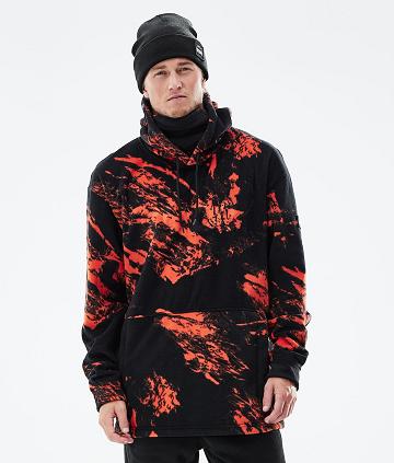 Orange Men's Dope Cozy II 2021 Paint Fleece | AUXF3043