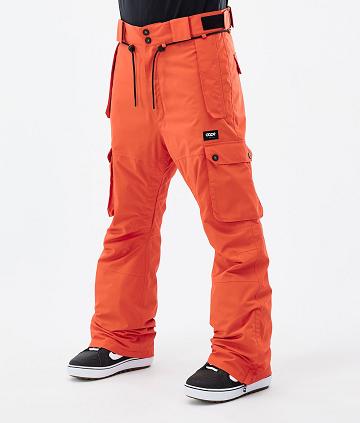 Orange Men's Dope Iconic Snowboard Pants | AUSO2574