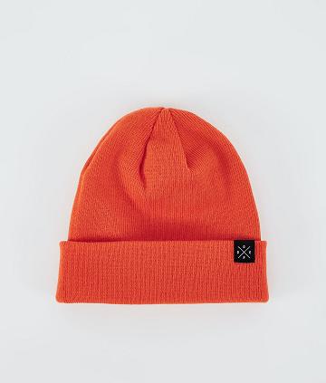 Orange Men's Dope Solitude Beanie | AUMA3207