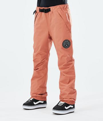 Orange Women's Dope Blizzard W 2021 Snowboard Pants | AUEX3248