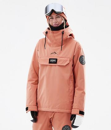 Orange Women's Dope Blizzard W Ski Jackets | AUYU3622