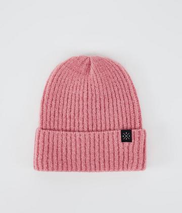 Pink Men's Dope Chunky Beanie | AUGL3165