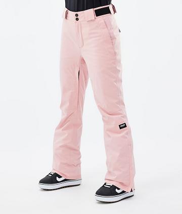 Pink Women's Dope Con W Soft Snowboard Pants | AUSO3266