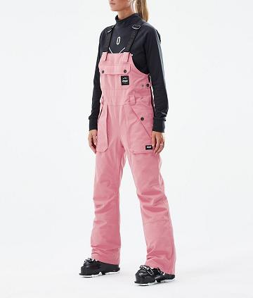 Pink Women's Dope Notorious B.I.B W Ski Pants | AUSO3355