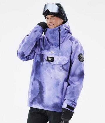 Purple Men's Dope Blizzard Liquid Ski Jackets | AUPQ2913