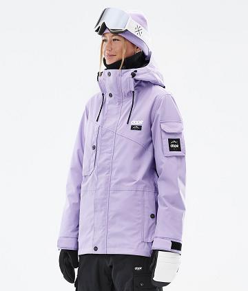 Purple Women's Dope Adept W Faded Ski Jackets | AURW3572