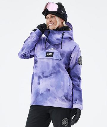 Purple Women's Dope Blizzard W Liquid Ski Jackets | AUSO3641