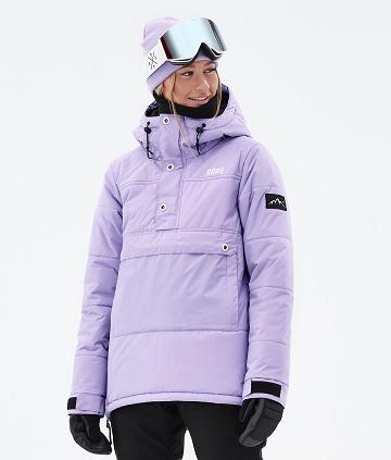 Purple Women's Dope Puffer W Ski Jackets | AUUT3673