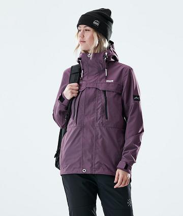 Purple Women's Dope Trekker W Outdoor Jackets | AUWY3755