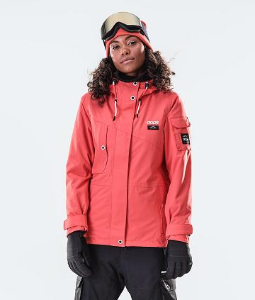 Red Women's Dope Adept W 2020 Ski Jackets | AUSO3564