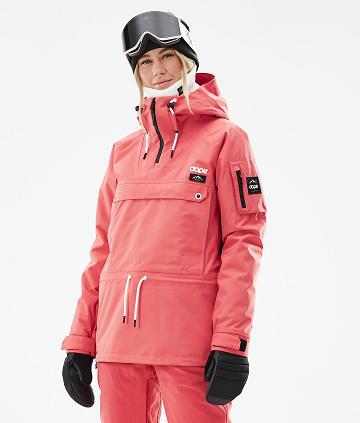 Red Women's Dope Annok W 2021 Snowboard Jackets | AUDN3432