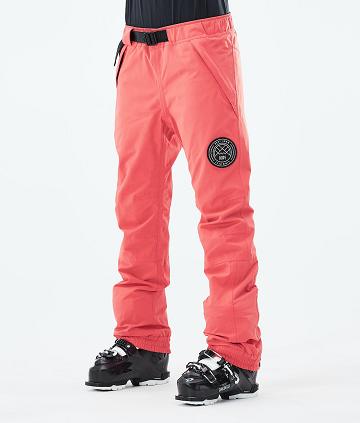 Red Women's Dope Blizzard W 2021 Ski Pants | AUSO3310