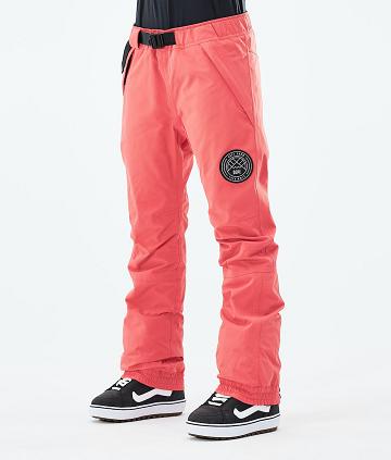 Red Women's Dope Blizzard W 2021 Snowboard Pants | AUTV3246