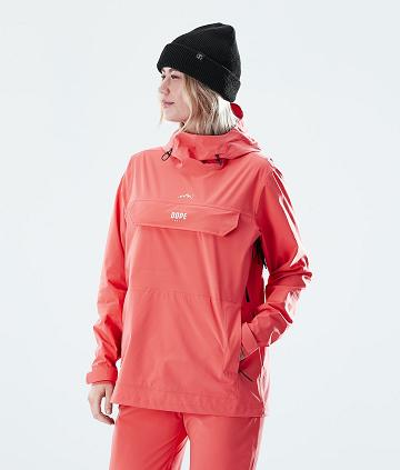 Red Women's Dope Drizzard W Outdoor Jackets | AURW3728