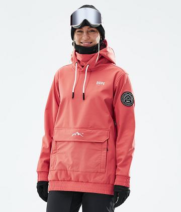 Red Women's Dope Wylie W Capital Snowboard Jackets | AUOR3515