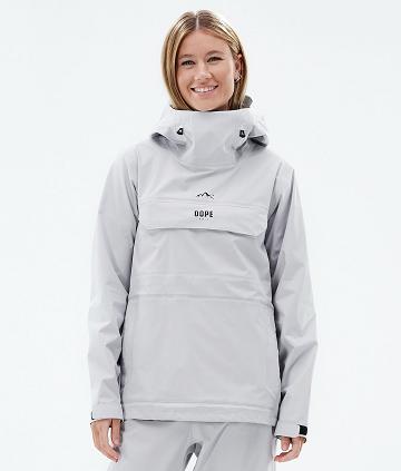 Silver Women's Dope Downpour W Outdoor Jackets | AUTV3727