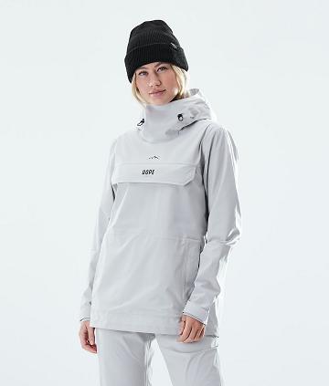 Silver Women's Dope Drizzard W Outdoor Jackets | AUEX3729