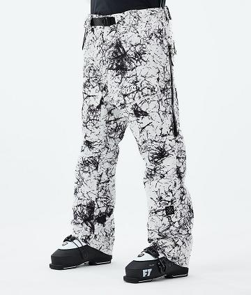 White / Black Men's Dope Antek 2021 Ski Pants | AUNB2613