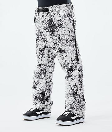 White / Black Men's Dope Antek 2021 Snowboard Pants | AUAP2549