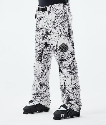 White / Black Men's Dope Blizzard 2021 Ski Pants | AUSO2627