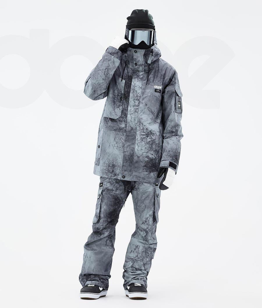 Aqua Men's Dope Adept Dirt Snowboard Jackets | AUVD2731