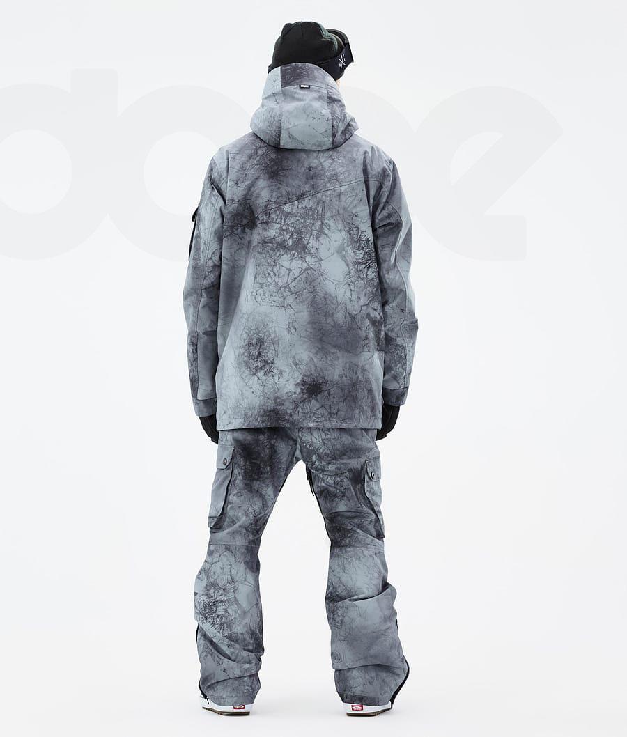 Aqua Men's Dope Adept Dirt Snowboard Jackets | AUVD2731