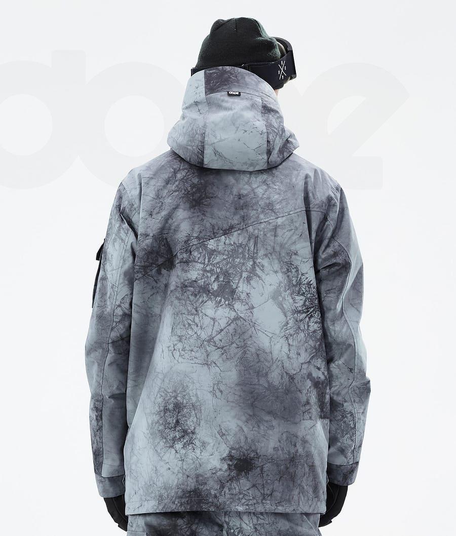 Aqua Men's Dope Adept Dirt Snowboard Jackets | AUVD2731