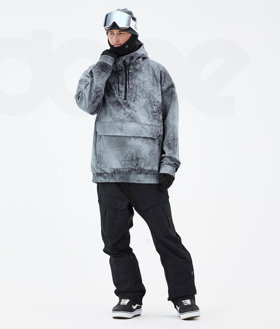 Aqua Men's Dope Cyclone Dirt Snowboard Jackets | AUUT2792