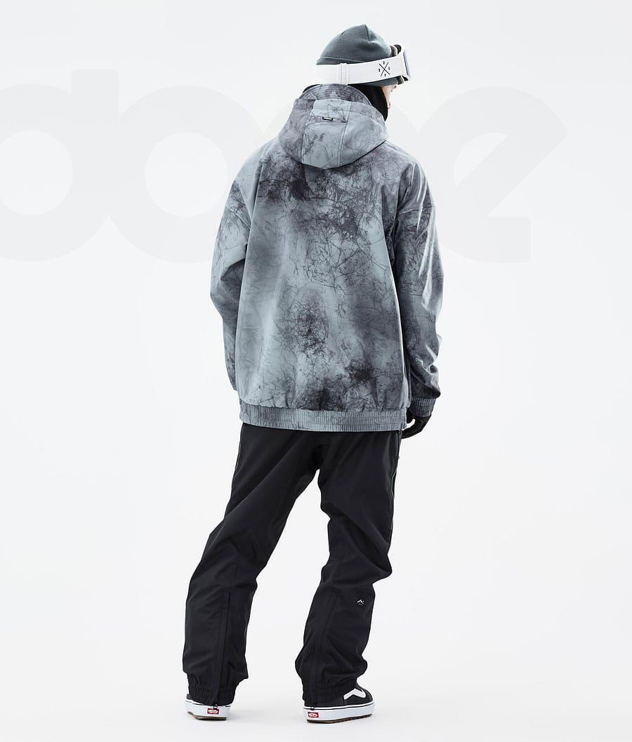 Aqua Men's Dope Cyclone Dirt Snowboard Jackets | AUUT2792