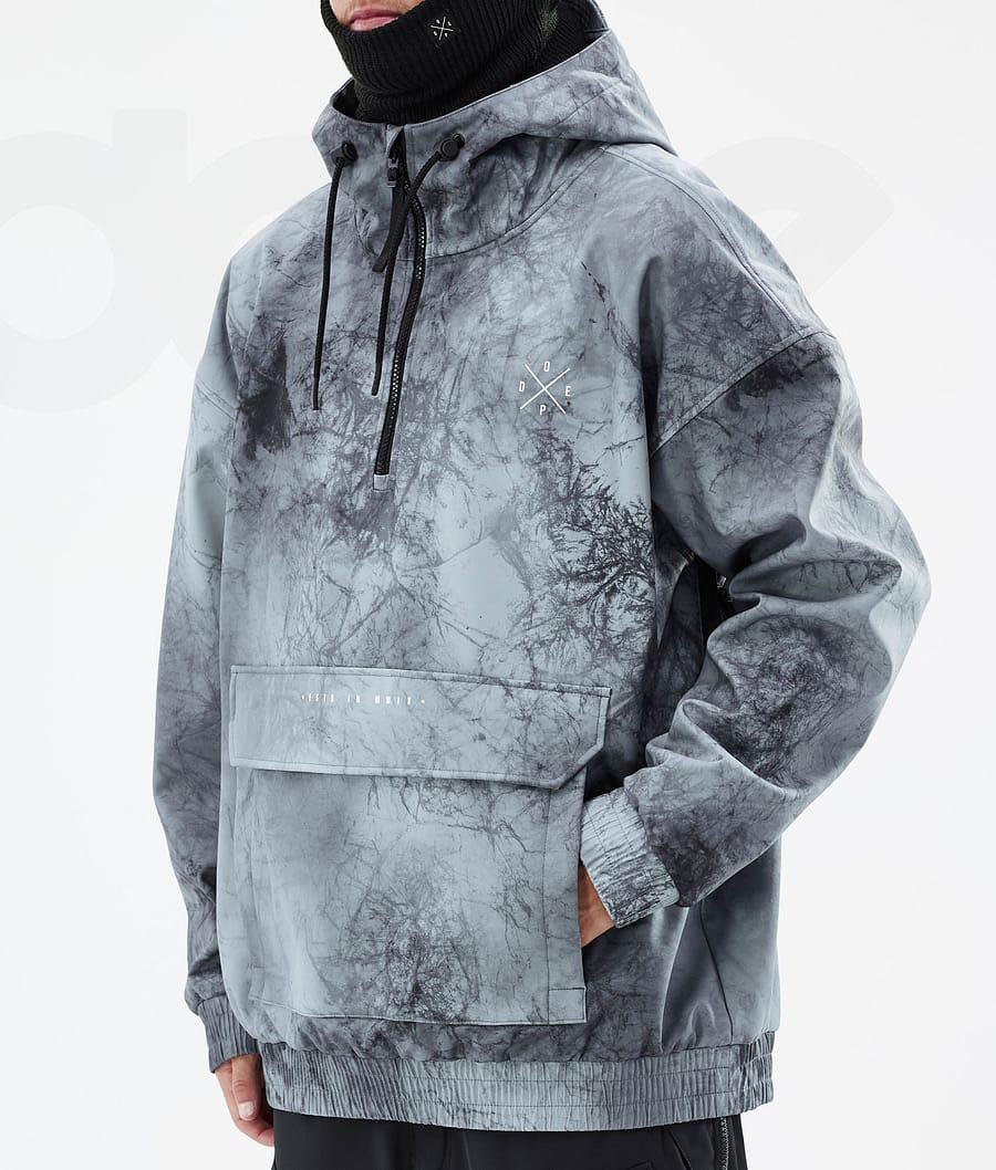 Aqua Men's Dope Cyclone Dirt Snowboard Jackets | AUUT2792