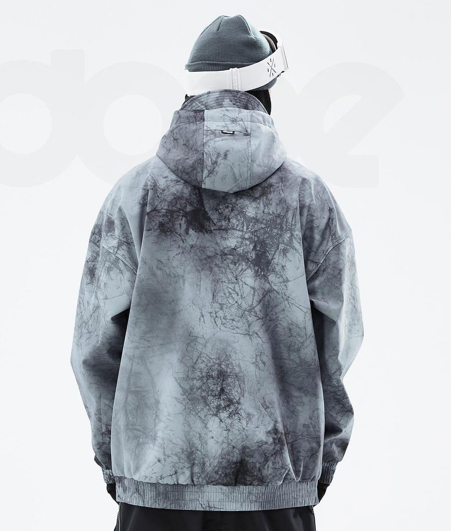 Aqua Men's Dope Cyclone Dirt Snowboard Jackets | AUUT2792