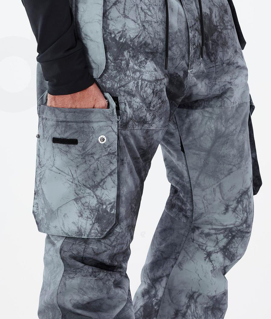 Aqua Men's Dope Iconic Dirt Snowboard Pants | AUZG2592