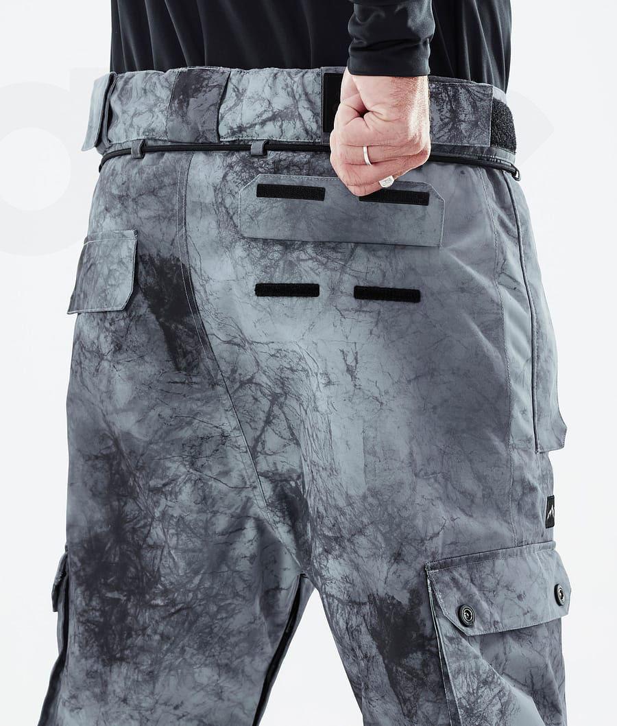 Aqua Men's Dope Iconic Dirt Snowboard Pants | AUZG2592