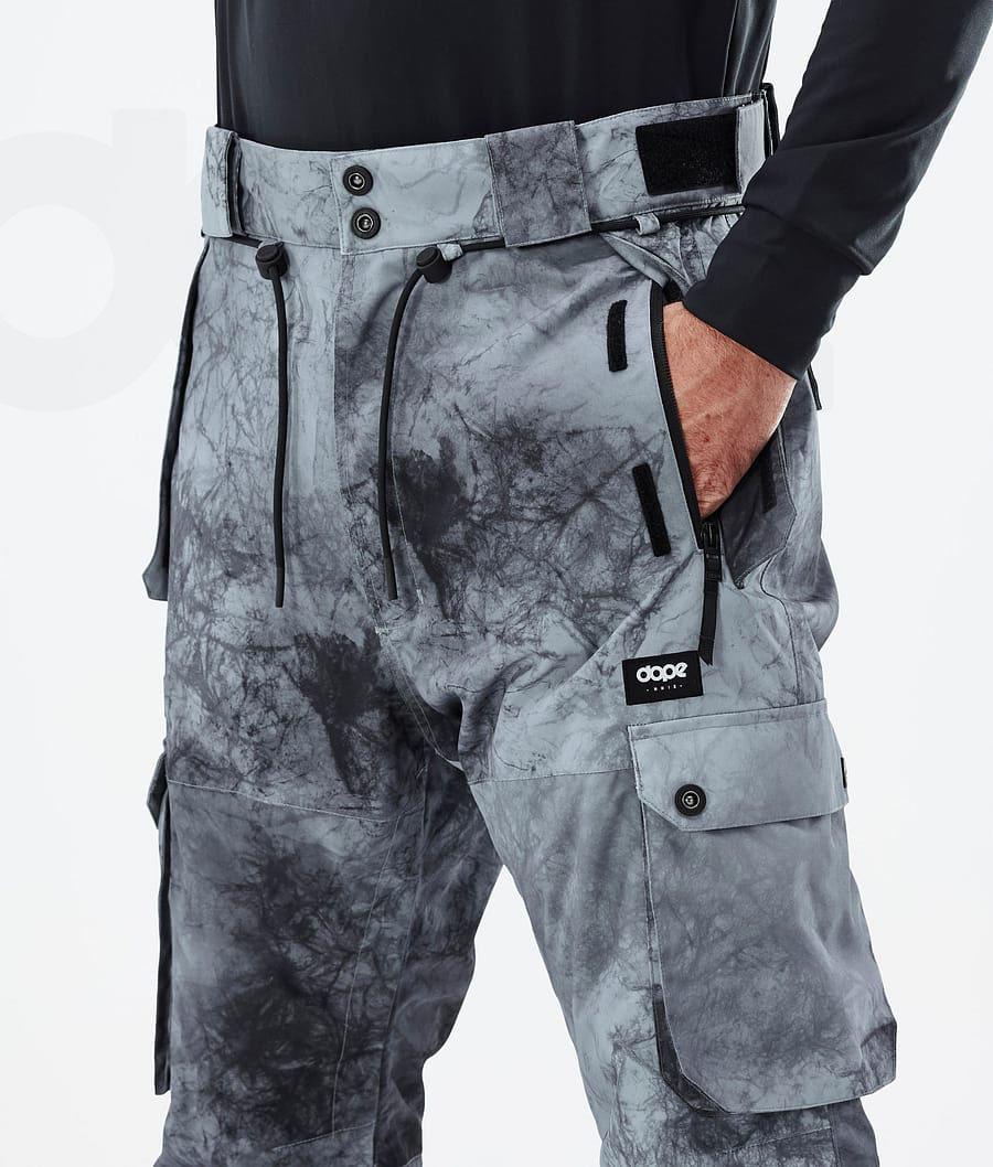 Aqua Men's Dope Iconic Dirt Snowboard Pants | AUZG2592